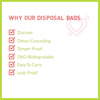 Sirona Sanitary and Diapers Disposal Bags - 15 BAGS