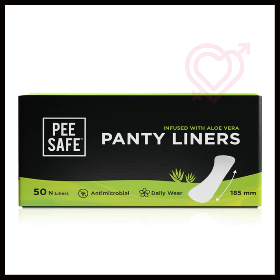 PEESAFE EXTRA COMFY PANTY LINER ALOE VERA | PACK OF 50