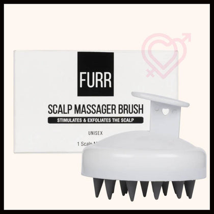PEESAFE Furr Scalp Massager & Shampoo Brush 1N