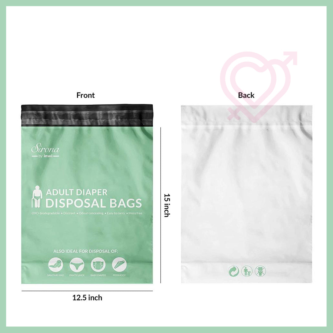 Sirona Adult Diaper Disposable Bags