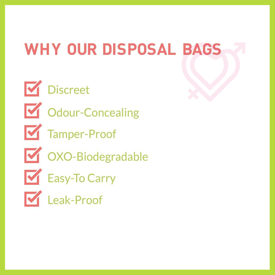 Sirona Sanitary and Diapers Disposal Bags - 15 BAGS