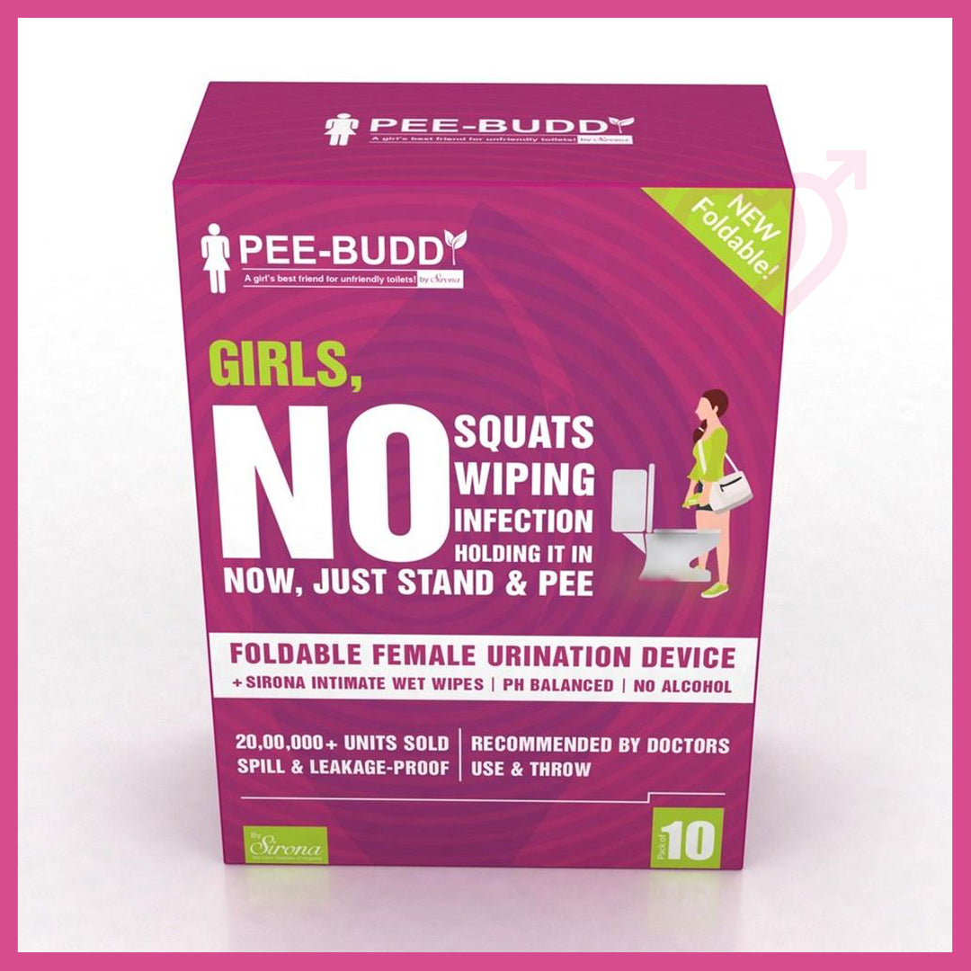 PeeBuddy Foldable Paper-Based Female Urination Device