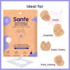 SANFE DISPOSABLE SEAT GUARD PAPER TOILET SEAT COVER BIODEGRADABLE (20PCS)